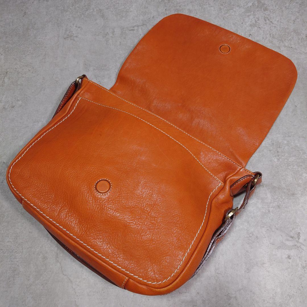 土屋鞄 トーンオイルヌメ メッセンジャーバッグ