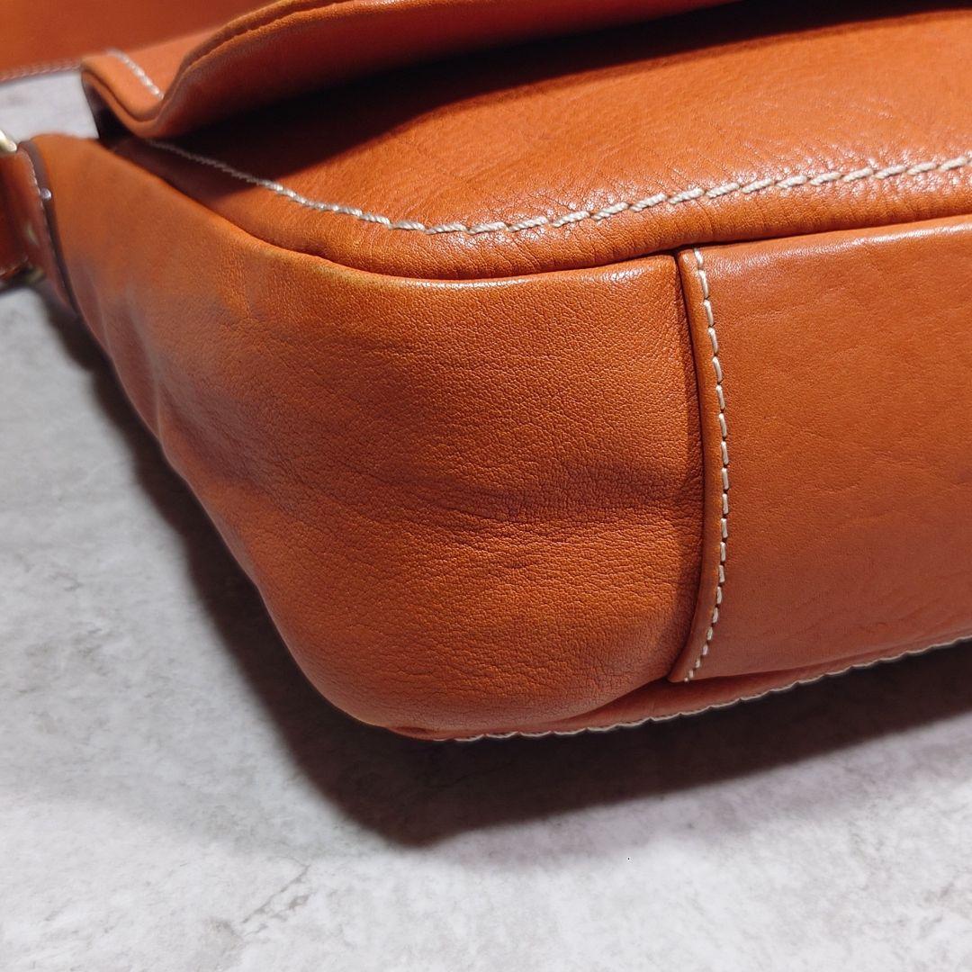 土屋鞄 トーンオイルヌメ メッセンジャーバッグ