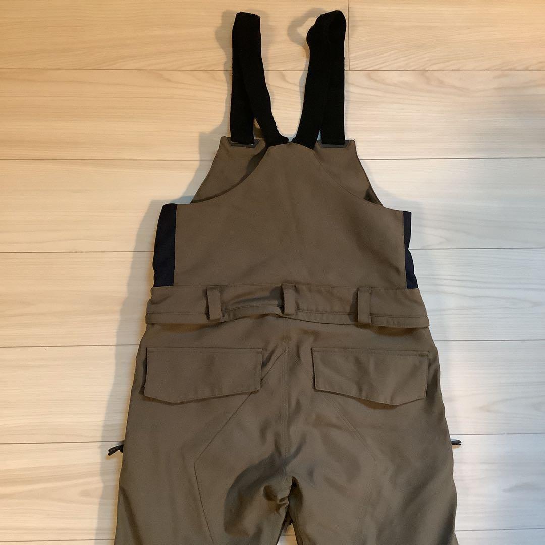 039 22-23 ボルコムVOLCOM スノーボードビブパンツ　S