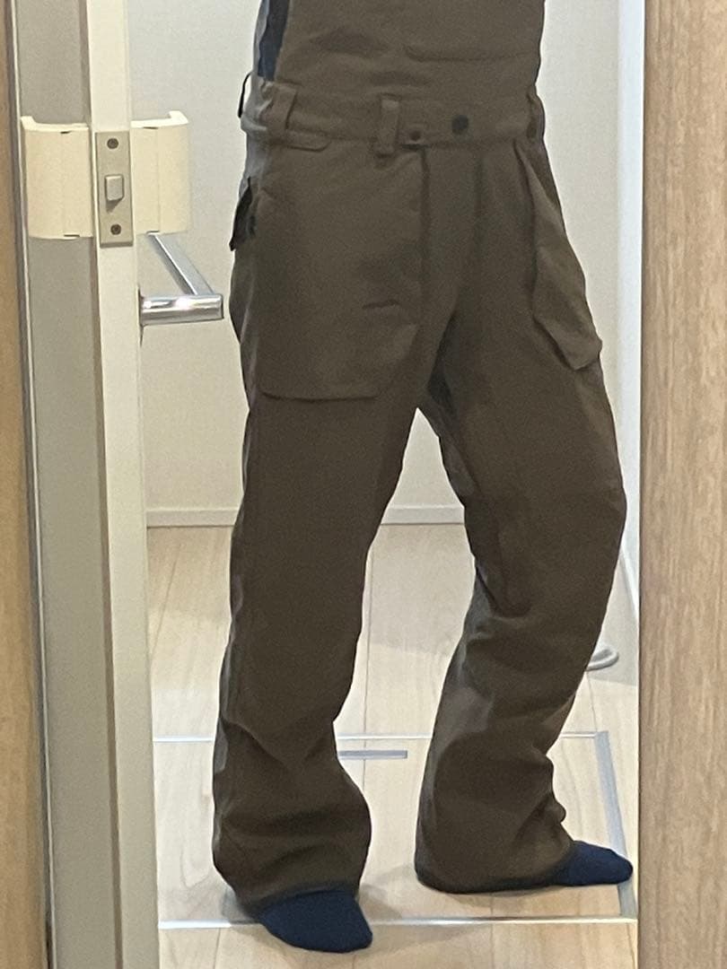 039 22-23 ボルコムVOLCOM スノーボードビブパンツ　S