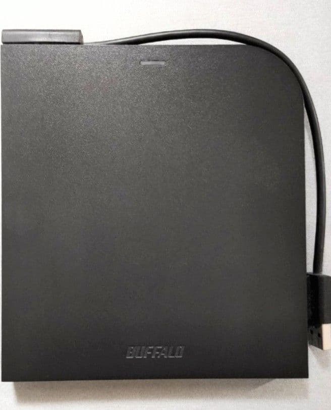 BUFFALO ポータブルBlu-rayドライブ　BRXL-PT6U3-BKD