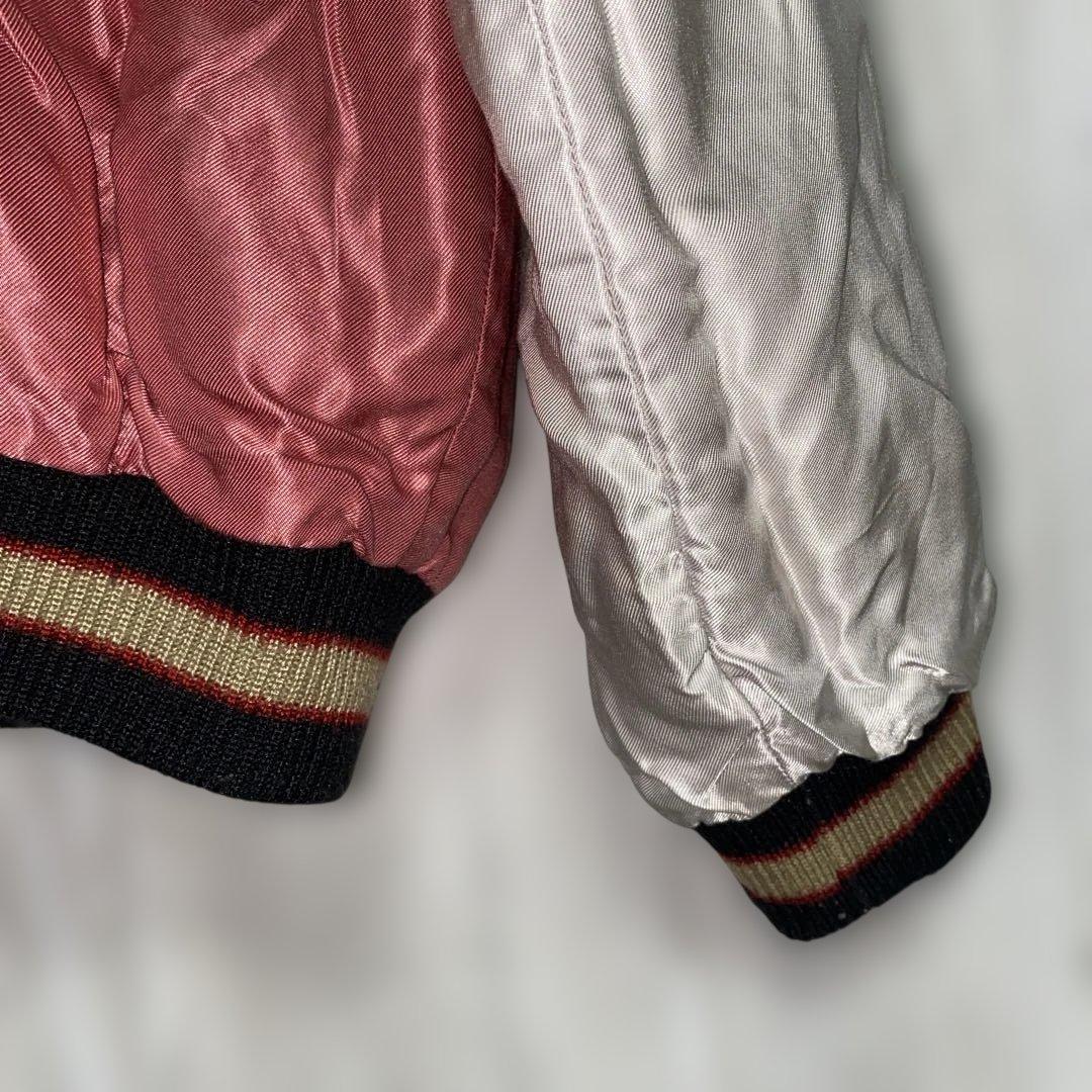 テーラー東洋 スカジャン スーベニアジャケット 虎 龍 鷹 リバーシブル L