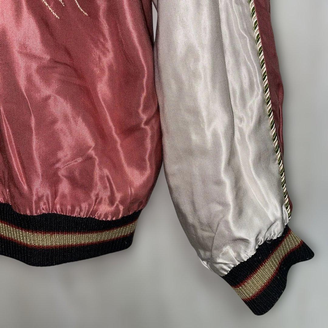 テーラー東洋 スカジャン スーベニアジャケット 虎 龍 鷹 リバーシブル L