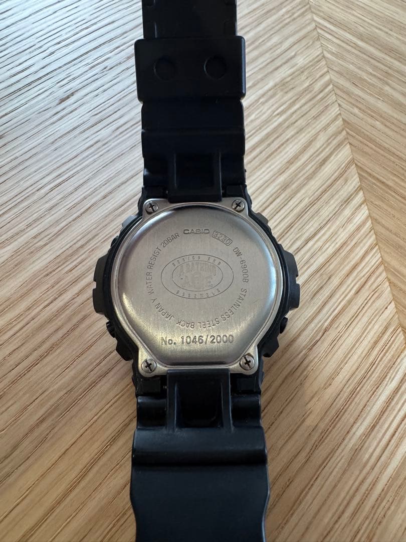 G-SHOCK BAPEコラボ 腕時計 ブラック