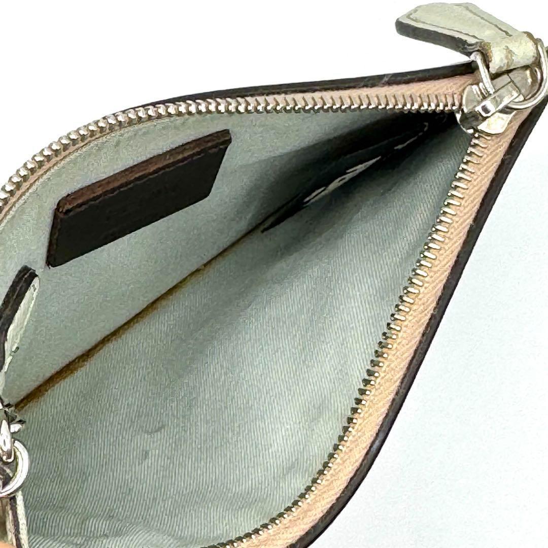 【正規品】フェンディ FENDI ケース モンスターアイ ポーチ レザー