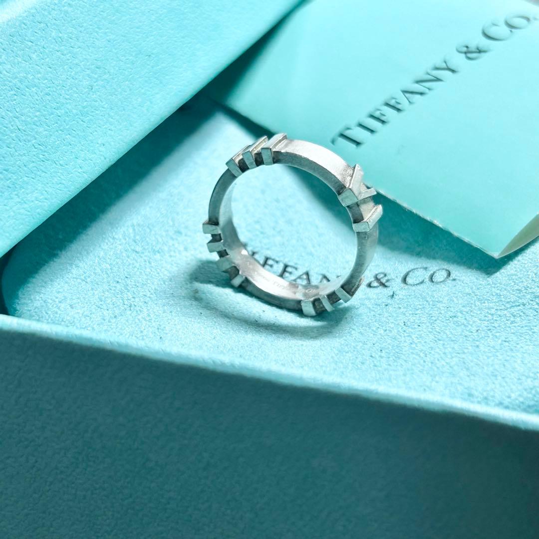 ティファニー　希少　アトラスリング　12号　廃盤　指輪　シルバー　Tiffany