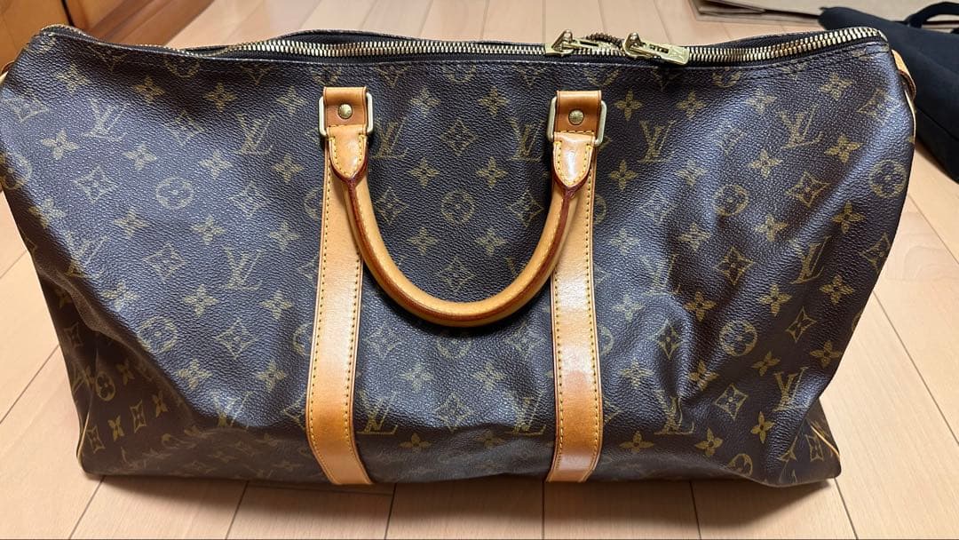 CC　美品ルイ・ヴィトン ボストンバッグ ダークブラウン