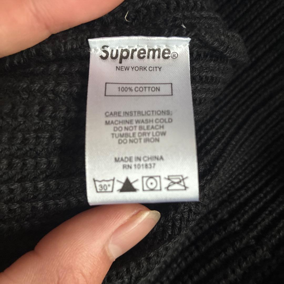 COMME des GARÇONS SHIRT Supreme ニット L 黒