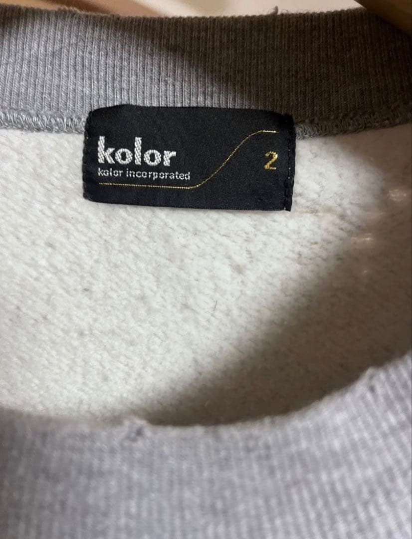 kolor スウェット