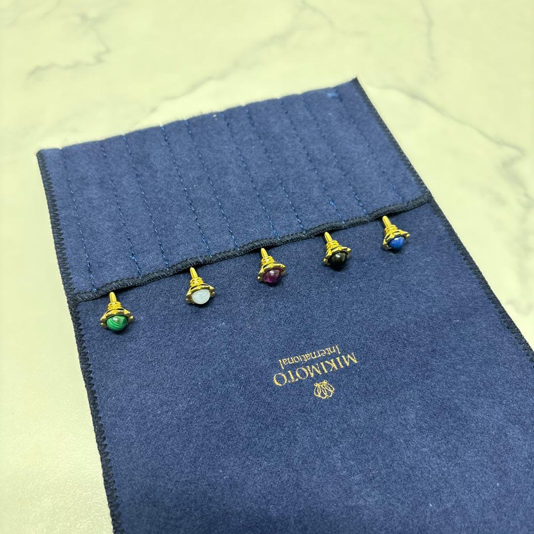 0225 ミキモト　半貴石　フルーツピック　未使用　希少　レア　※値下げ不可.