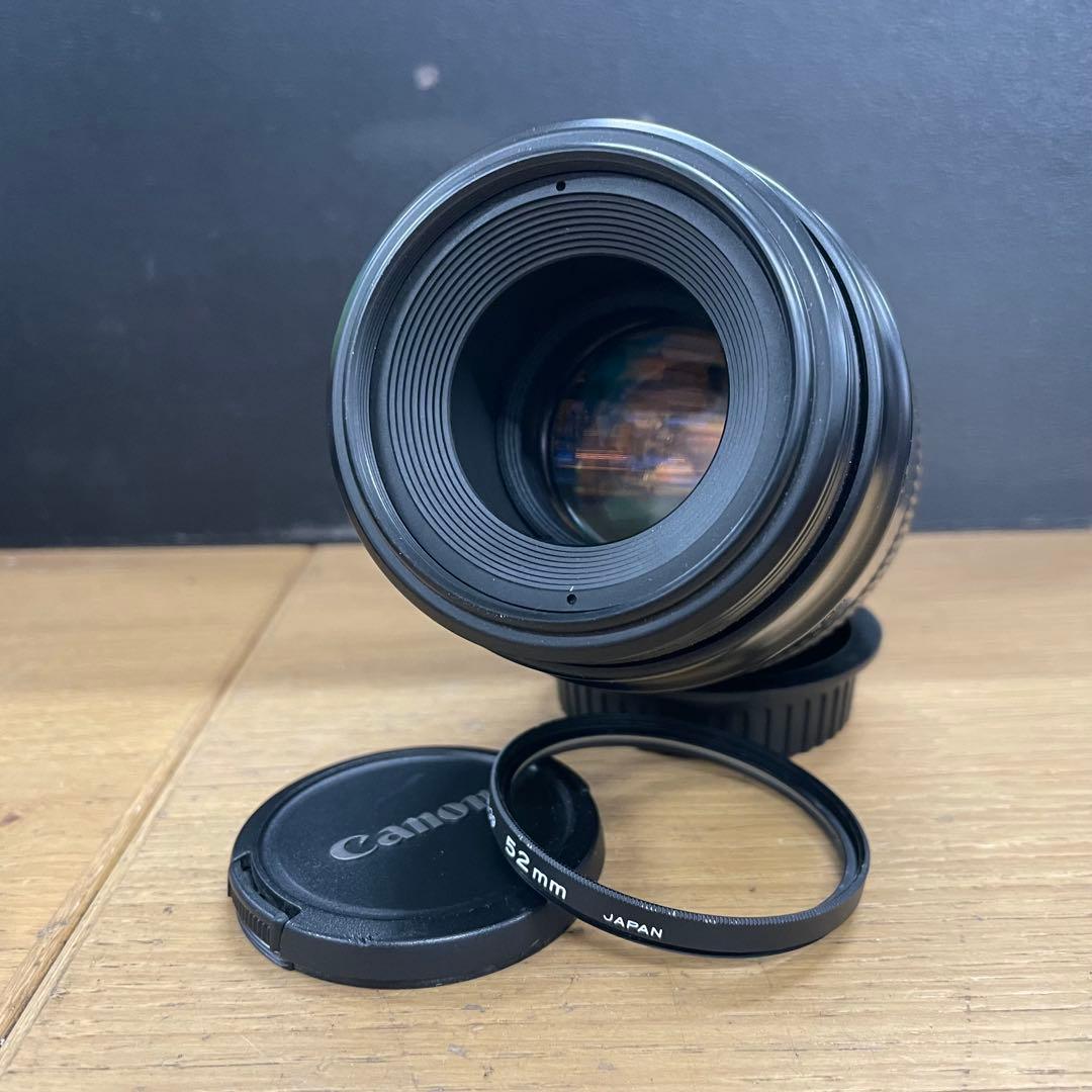 動作品 美品 Canon EF Macro 100mm F2.8 単焦点レンズ