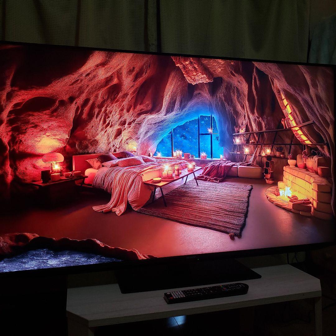 SHARP 4K液晶テレビ4T-C50GN2/2025年製[未使用に近いSOLO