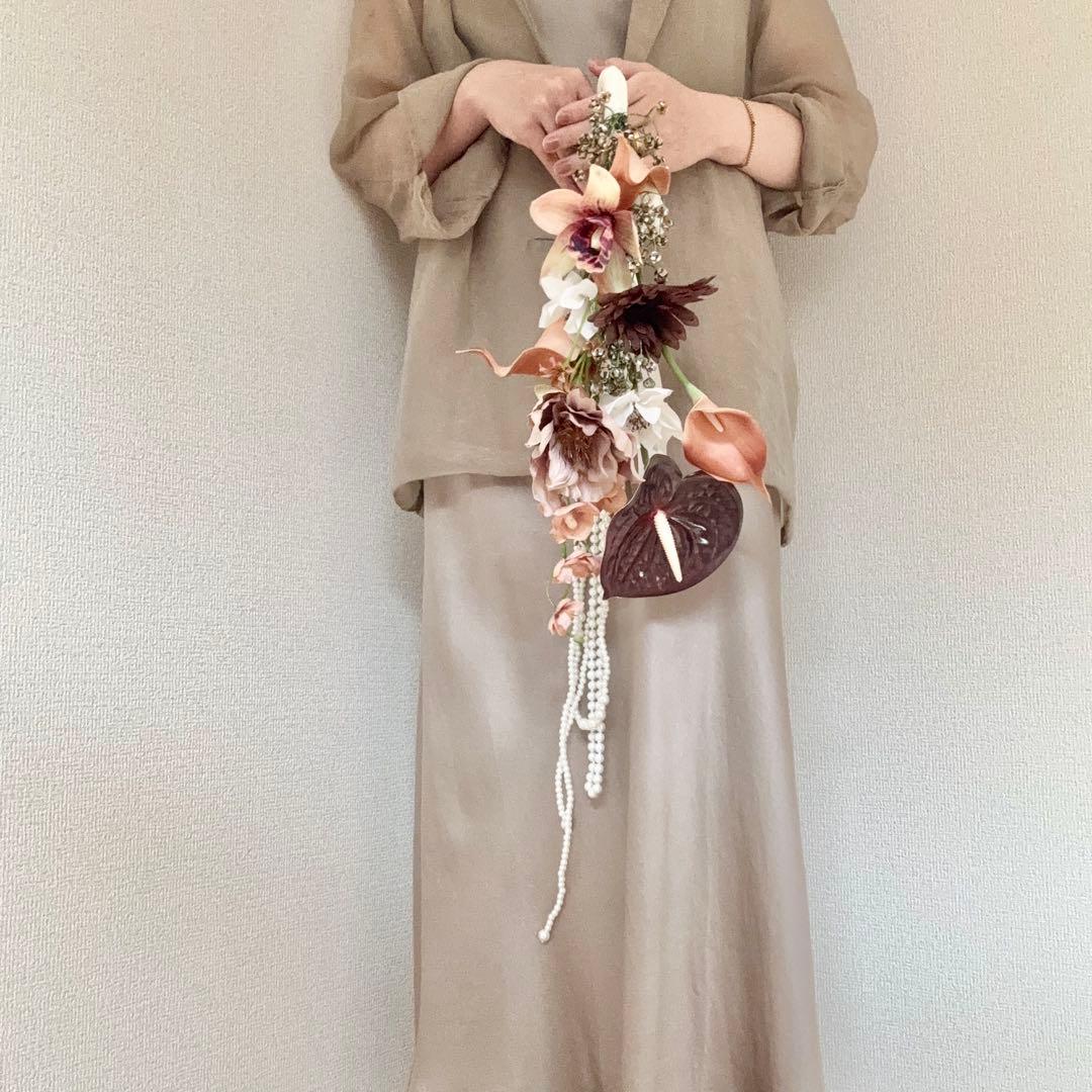 m i t o ◎　ブートニアセット　結婚式　韓国風ブーケ