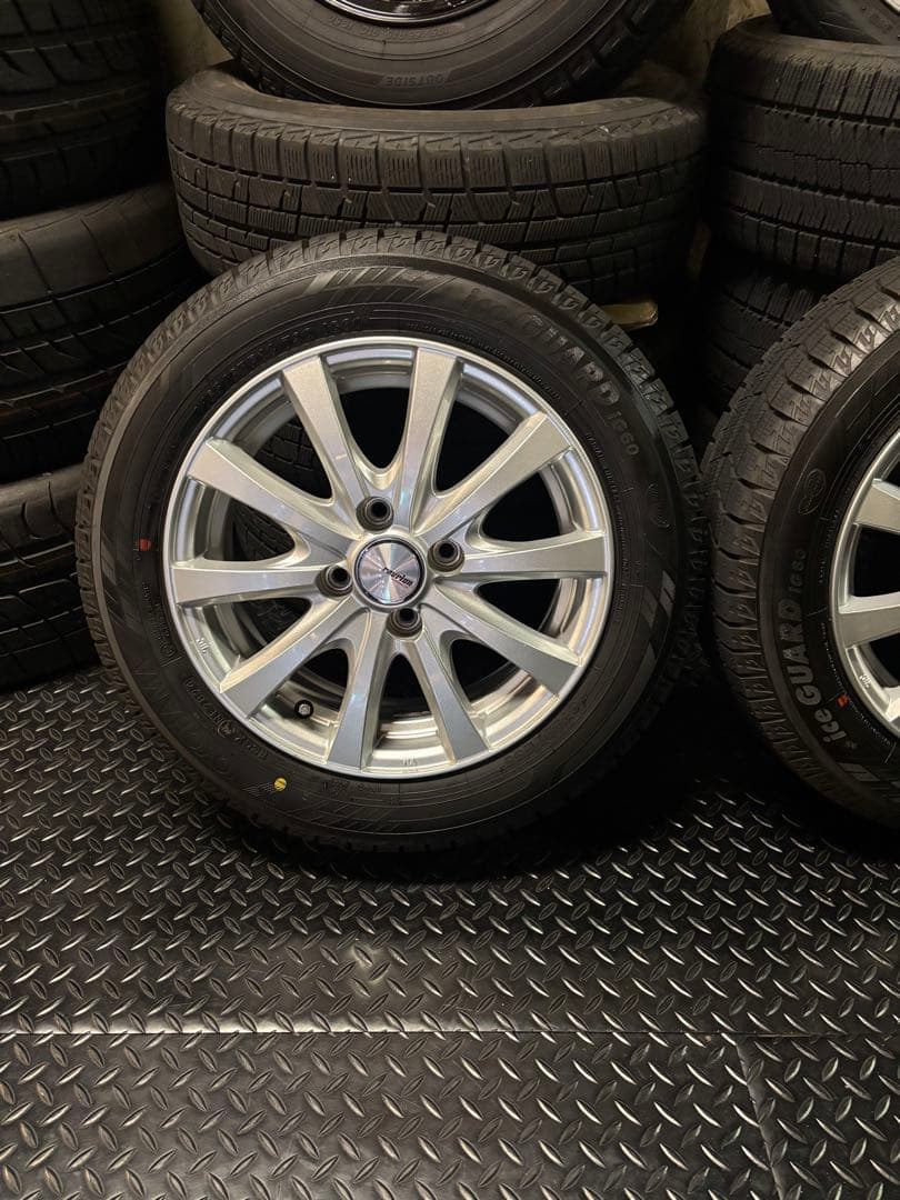 ◇送料込み◇165/65R14YOKOHAMA中古スタッドレス4本 2024年製