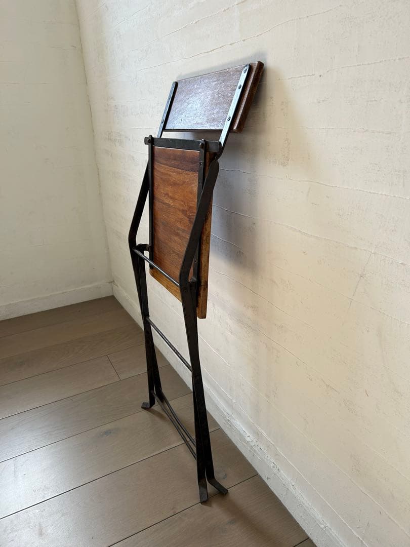 ヴィンテージ　折りたたみアイアンチェア　ガーデンチェア　雰囲気○ 1〜3脚あり