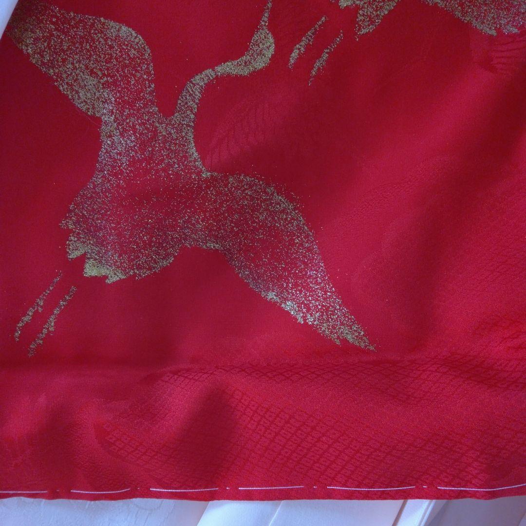 未使用　十三参り用着物　長襦袢　　袷　正絹　保管品