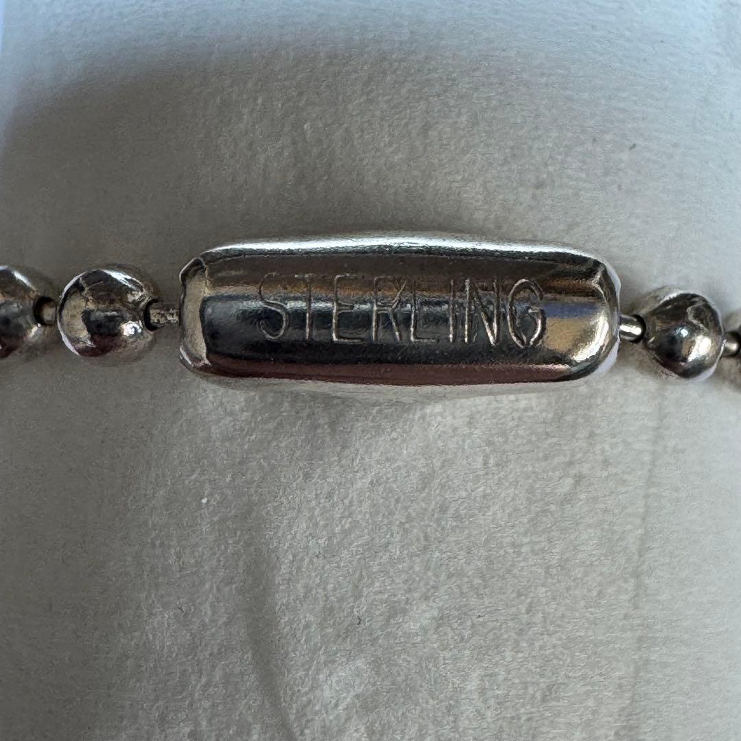 未使用品 クロムハーツ 純正ボールチェーン 75.8センチ