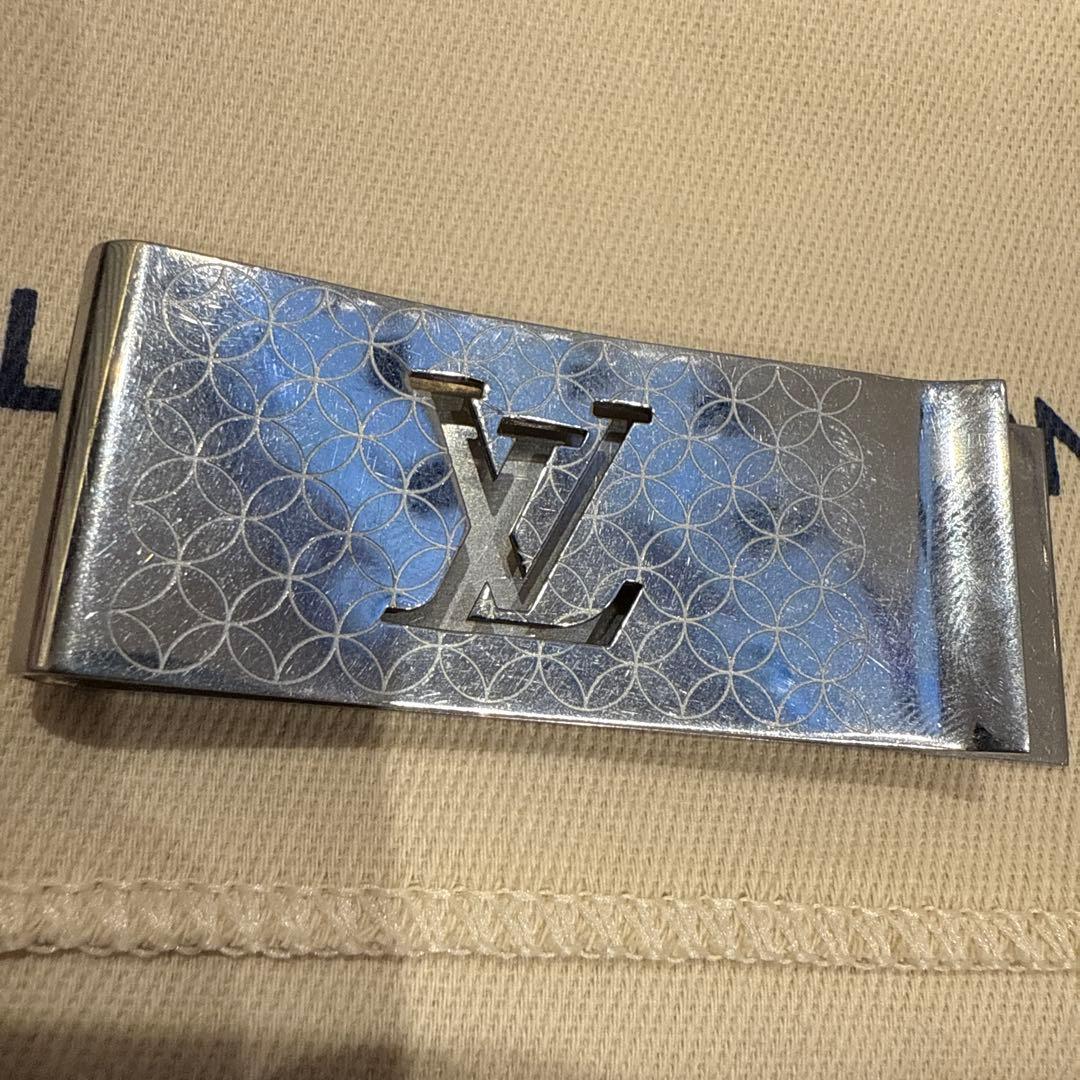 美品 LOUIS VUITTON ルイヴィトン マネークリップ