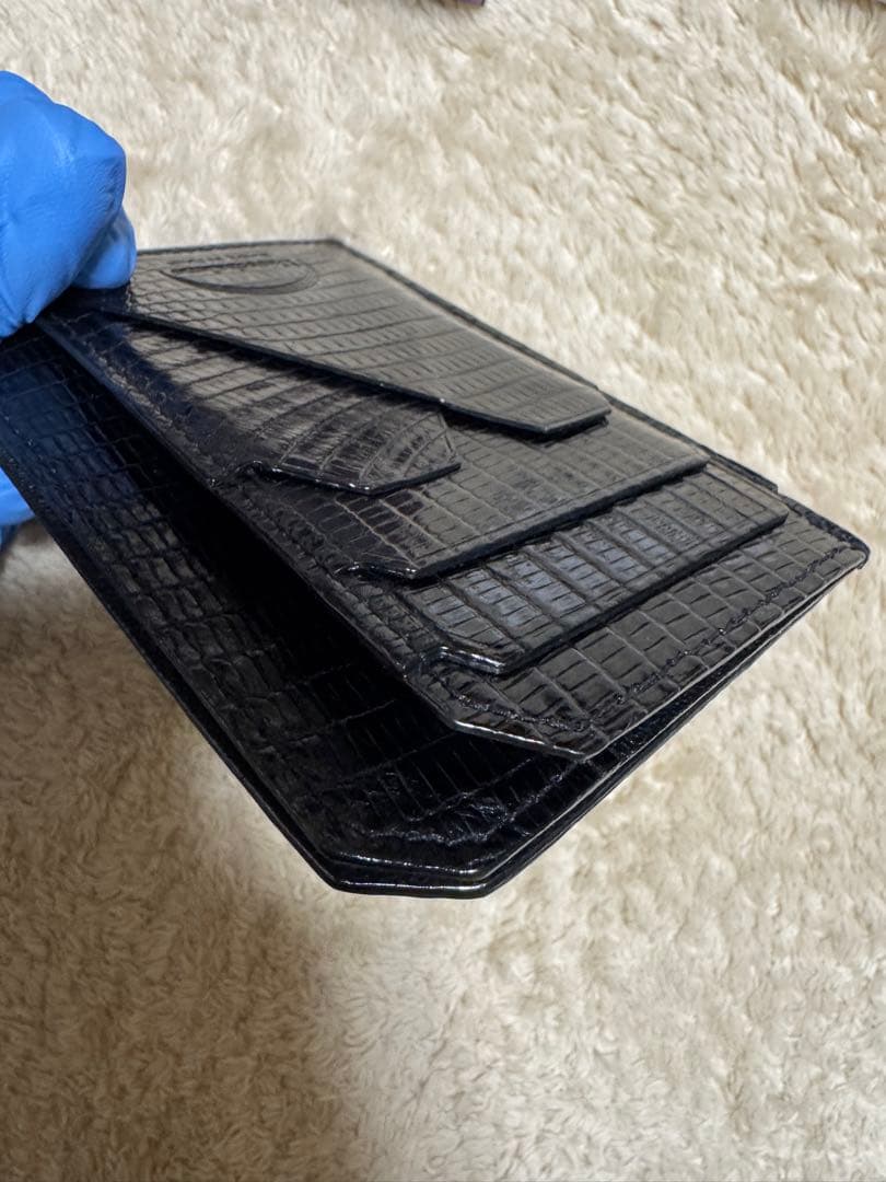 【ラルコバレーノ】スマートミニウォレット　リザード