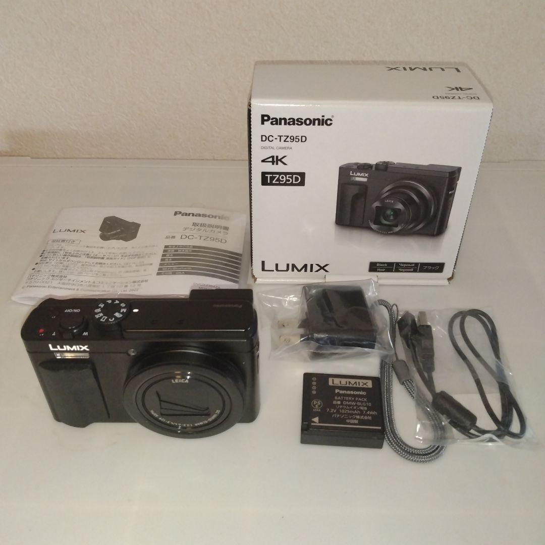 Panasonic DC-TZ95D 4K コンパクトデジタルカメラ