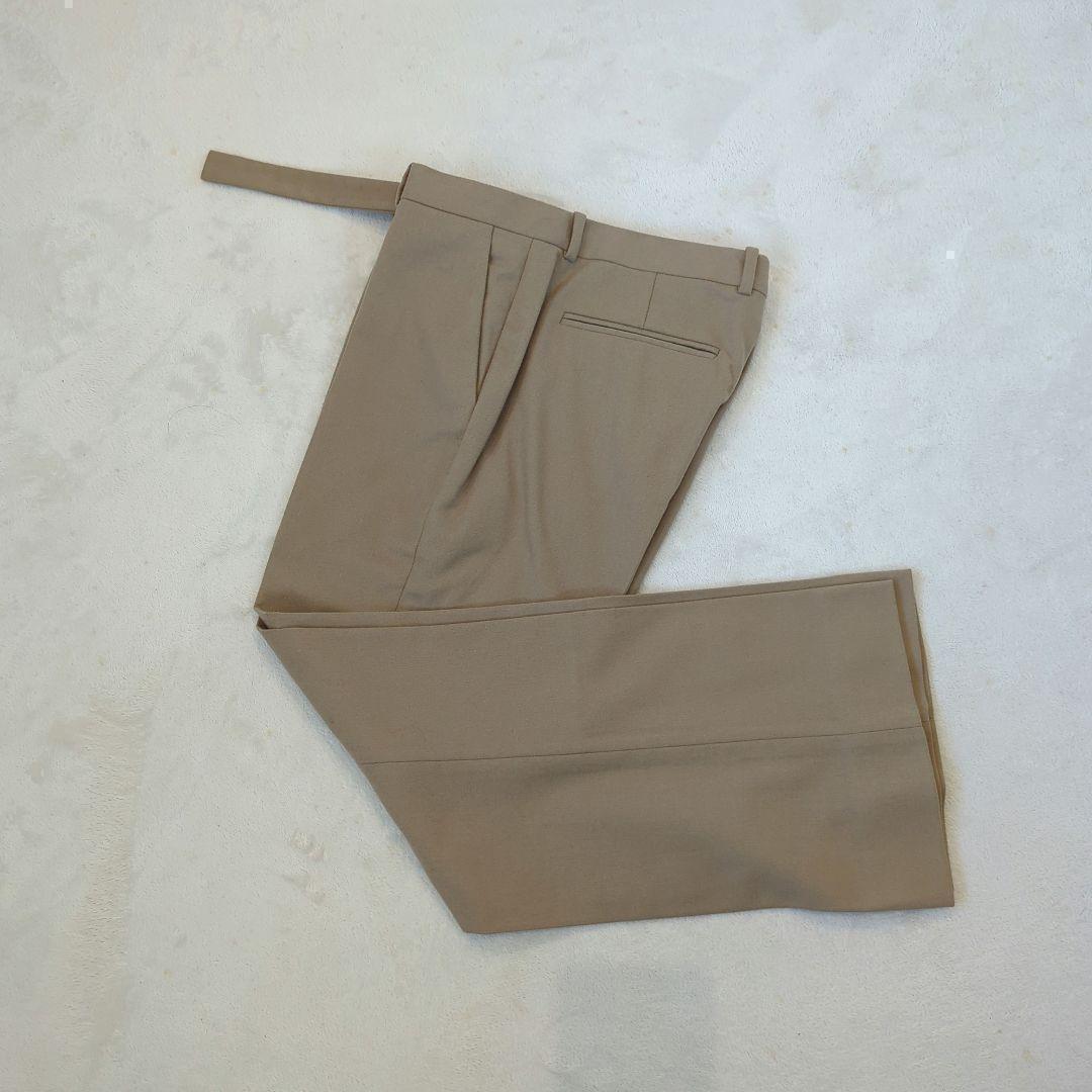 人気 グッチ セットアップ ダブル パンツスーツ 40 44 ベージュ L