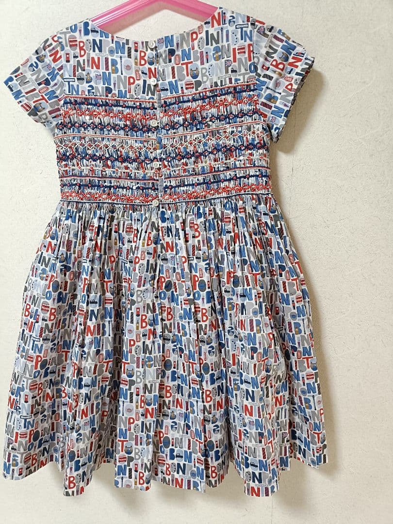 Bonpoint /デュセス　2020秋冬コレクション ロンドン ワンピース8a