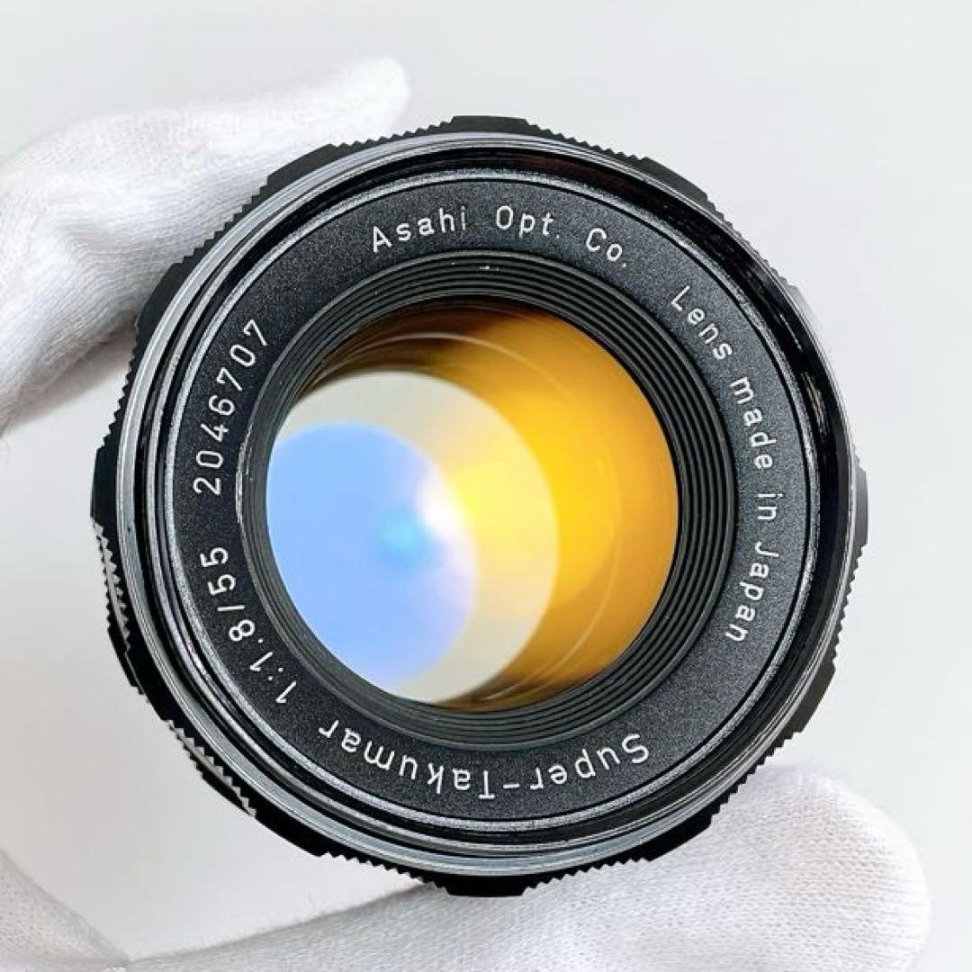 【美フレア】 Super Takumar 55mm f1.8 整備済 m42