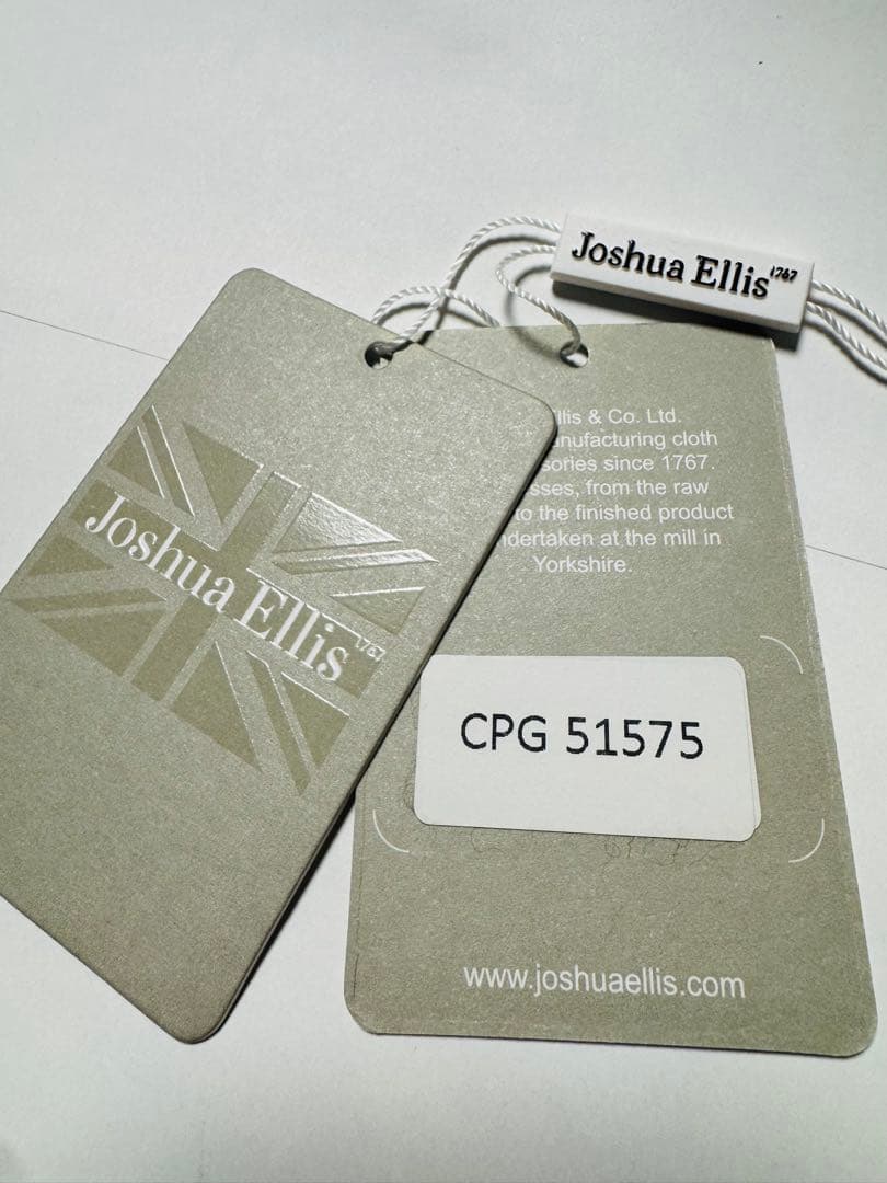 ジョシュアエリス　カシミヤ　大判　ストール　タータンチェック