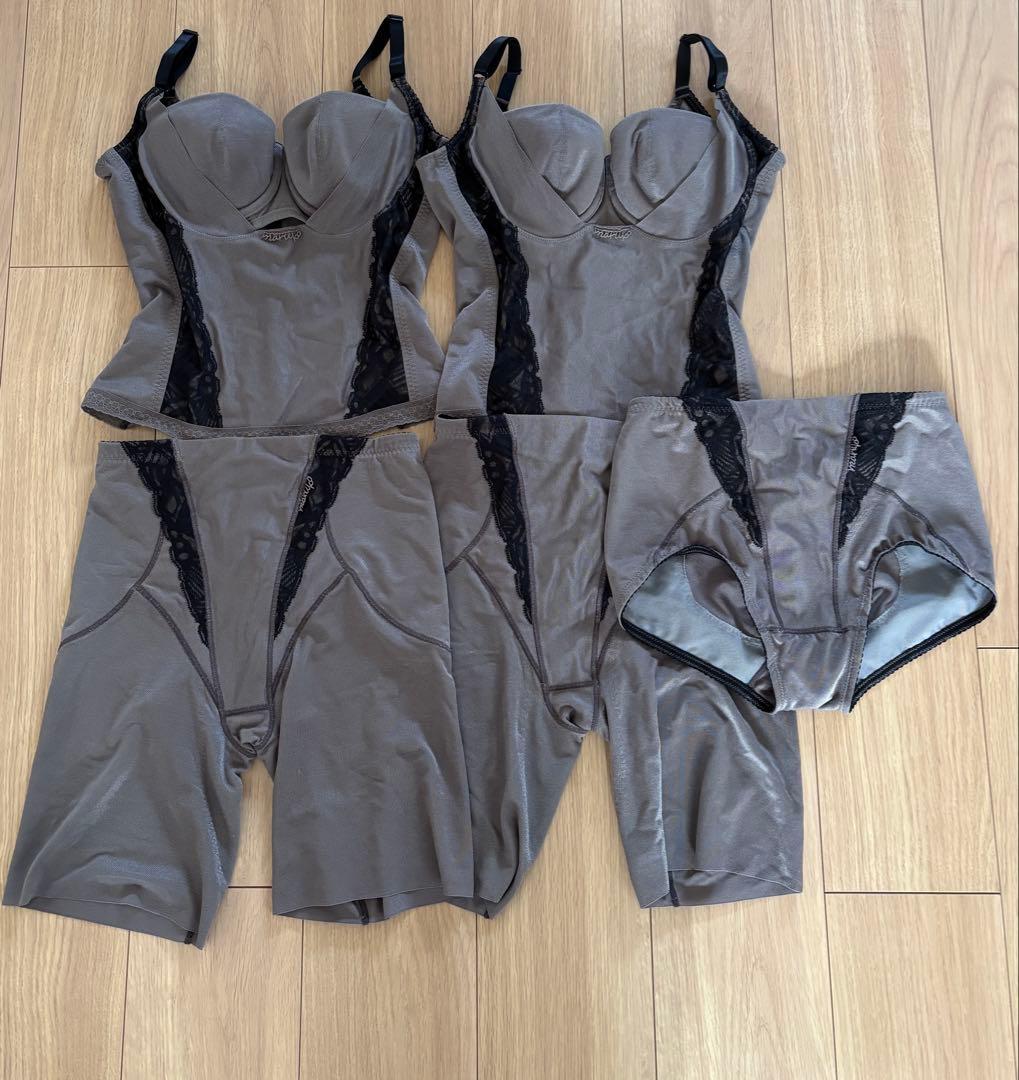 マルコ プレアンデ 補正5点セットロングブラジャー C75ガードル MARUKO