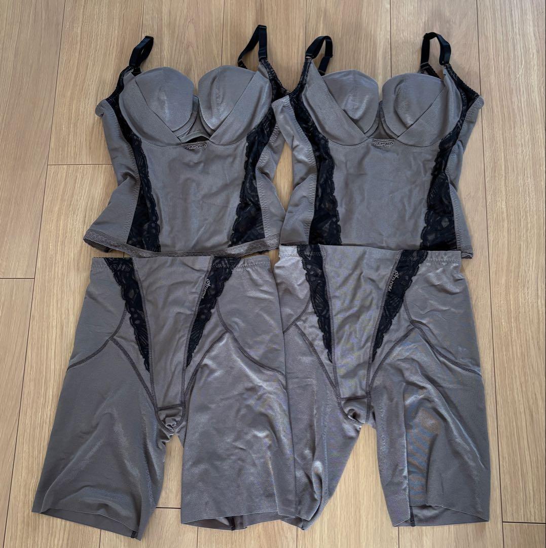 マルコ プレアンデ 補正5点セットロングブラジャー C75ガードル MARUKO