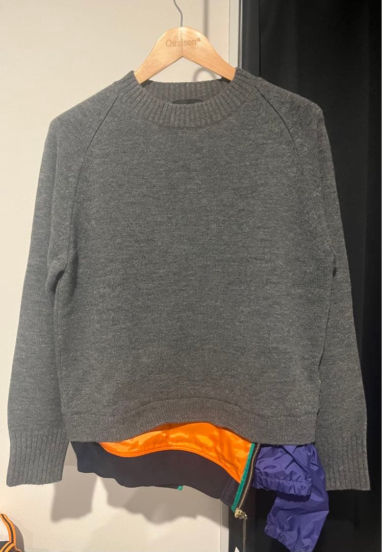 ダ*ヤ様 kolor 21AW レイヤードニット 21WCM-N04304