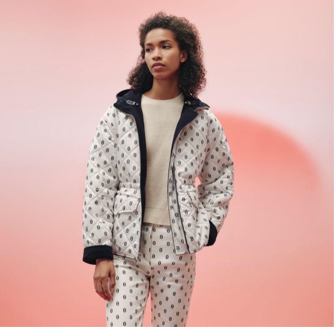 最終価格❗️極希少❤︎HERMÈS エルメス リバーシブル ダウンコート