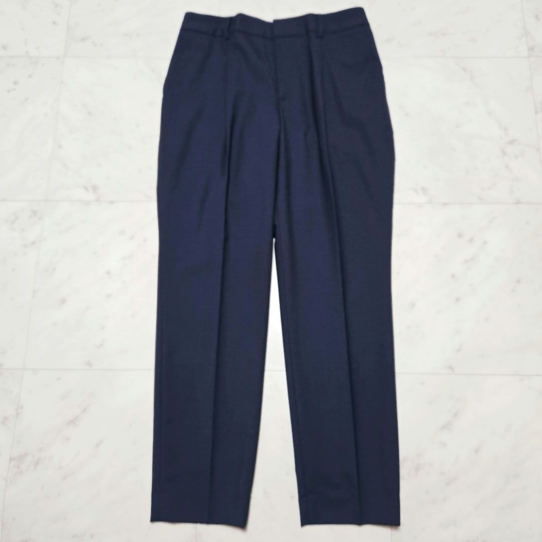 【タグ付き】 グリーンレーベルリラクシング ノーラペル ノーカラー パンツスーツ