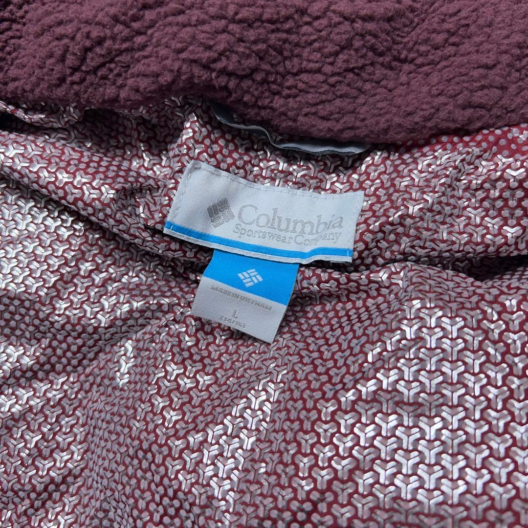 美品 Columbia コロンビア ダウンコート ダウンジャケット L ファー