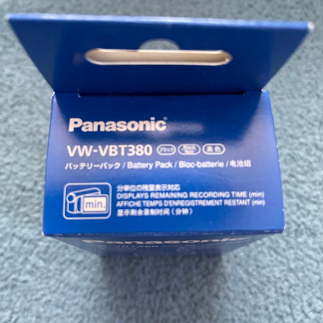 未開封 Panasonic VW-VBT380 バッテリーパック 3830mAh