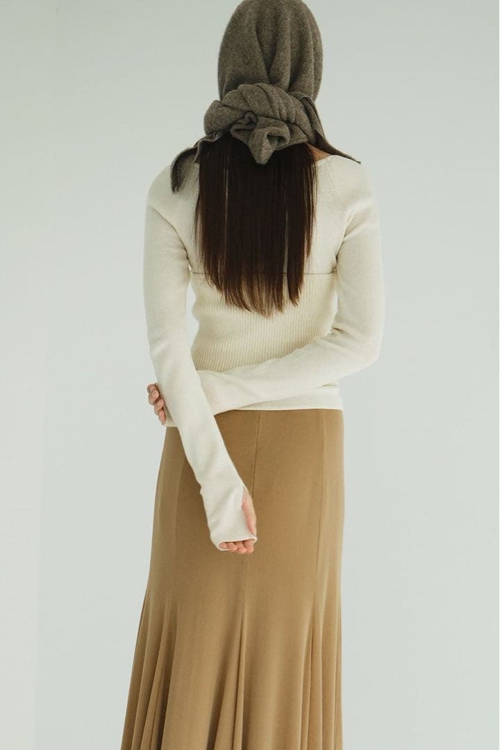 トップス CLANE BUSTIER SET KNIT TOPS