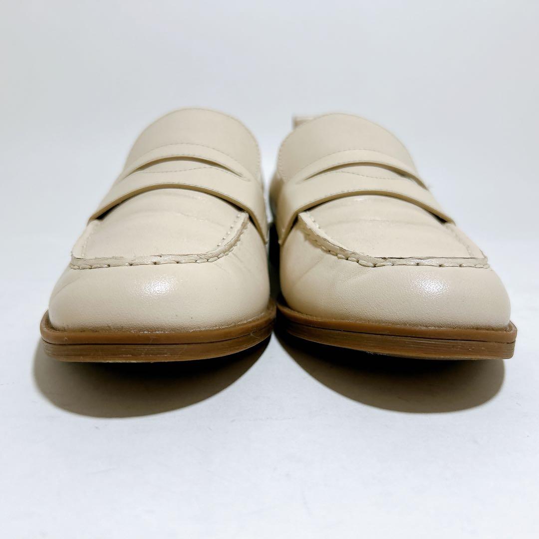 極美品☆コールハーン スタッシ ペニーローファー レザー 本革 23.5cm