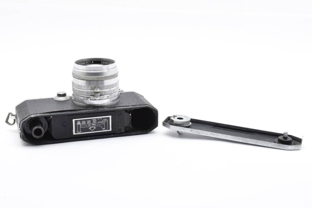 キャノン 50mm f:1.8 レンジファインダー フィルム カメラ レンズ