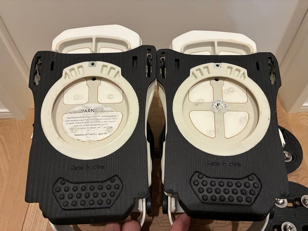 DRAKE RELOAD ビンディング M/L ホワイト/ブラック