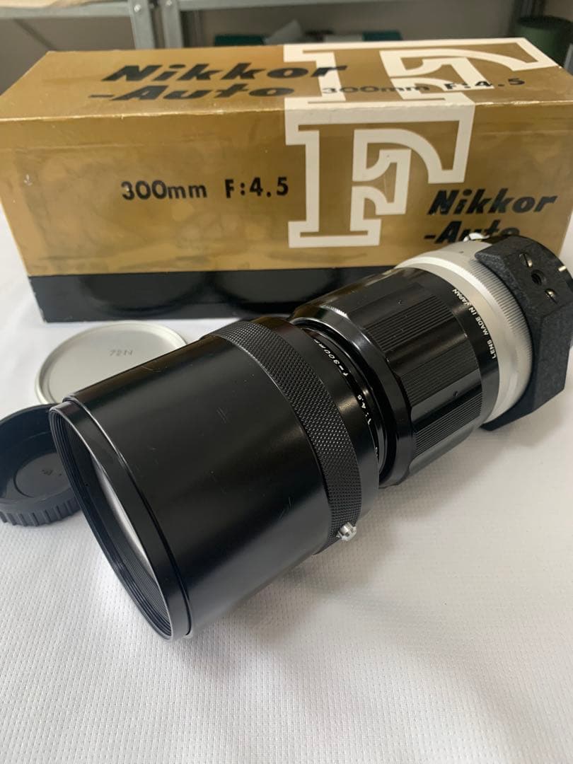Nikon Nikkor-P 300mm F:4.5 中古箱有