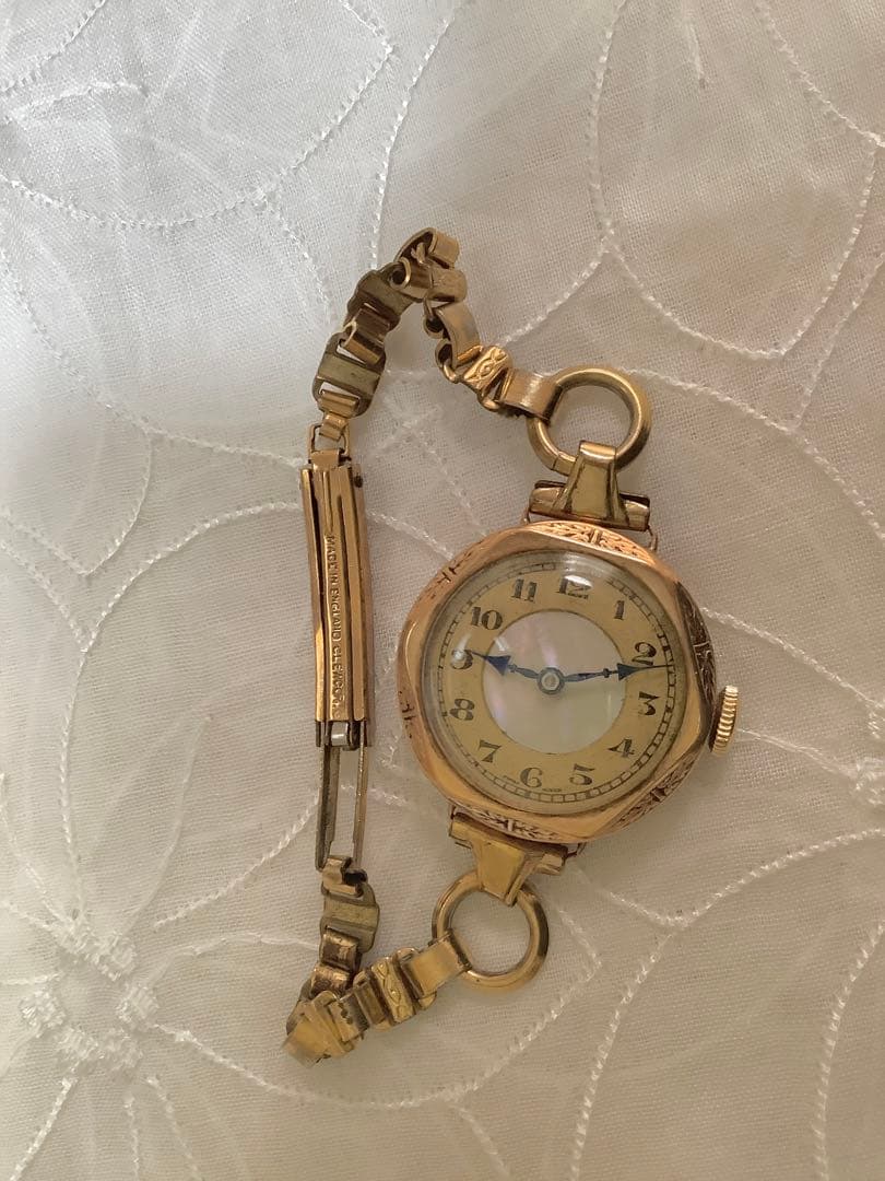 レディース　Swiss 製アンティークウオッチ　不動