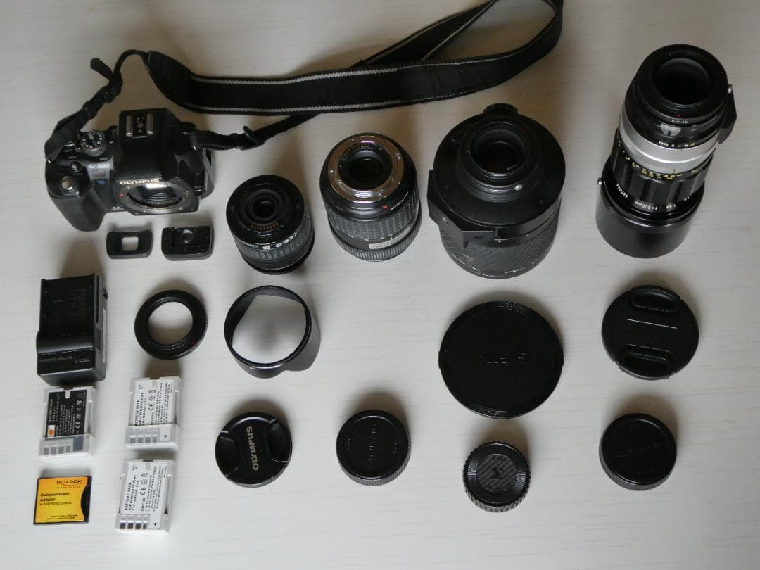 OLYMPUS E-500 デジタル一眼レフカメラ