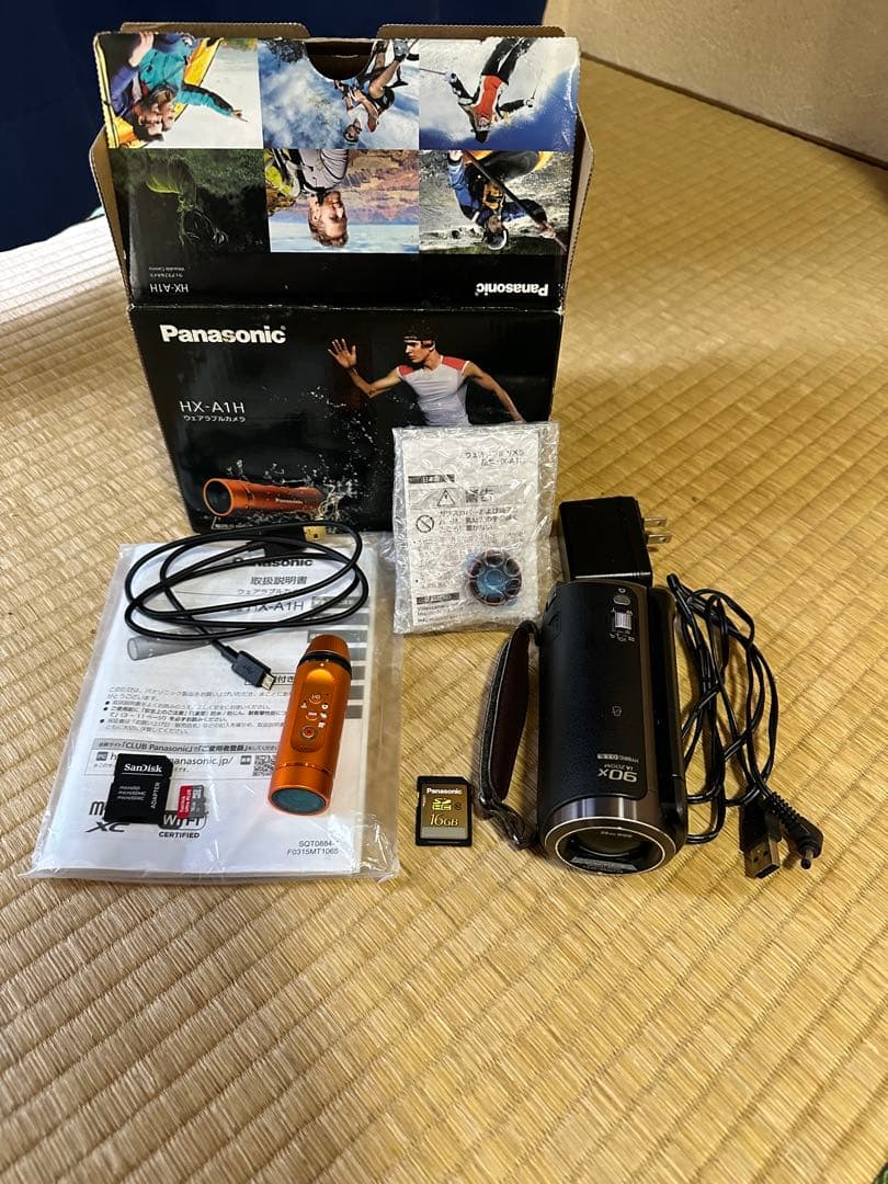 【美品】Panasonic ビデオカメラ HC-W570M HX-A1H セット