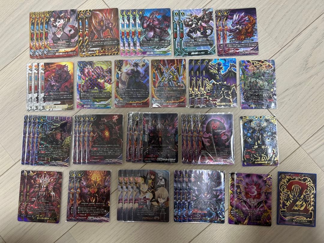 バディファイト ドラゴンツヴァイデッキ(パーツ付き)※コメントを読んでください