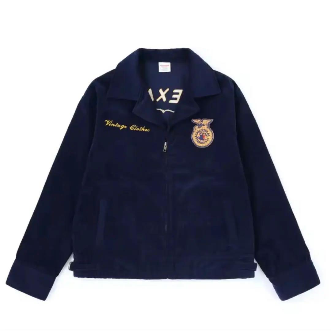 #86 FFA JACKET Lサイズ ジャケット レプリカ ネイビー