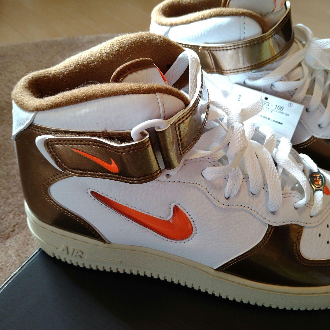 NIKE ナイキ　スニーカー　エアフォース1　MID QS　新品未使用28cm