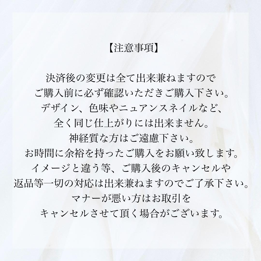 H Ä L　ネイルチップ　サイズオーダー