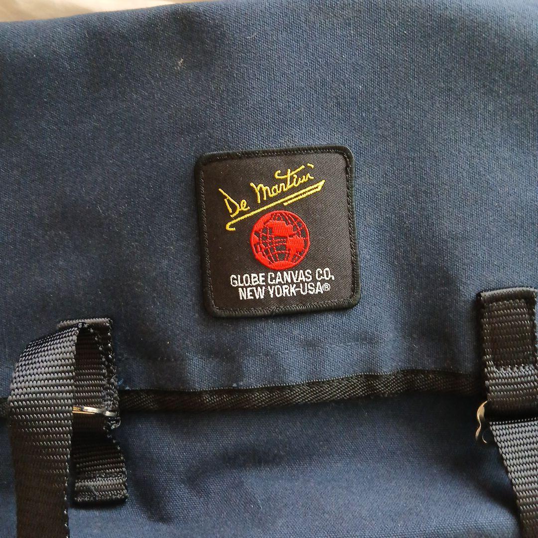 De Martin ネイビー メッセンジャーバッグ　ディマティーニ