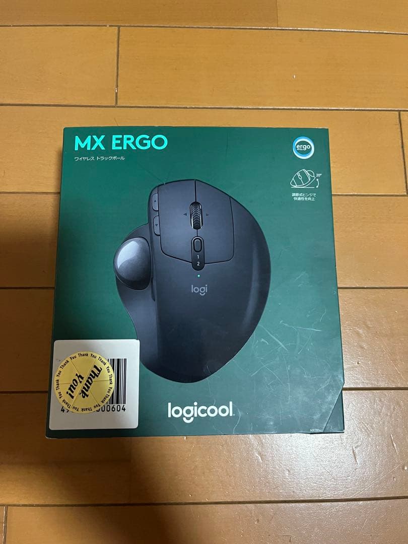 logicool MX ERGO ワイヤレス　トラックボール