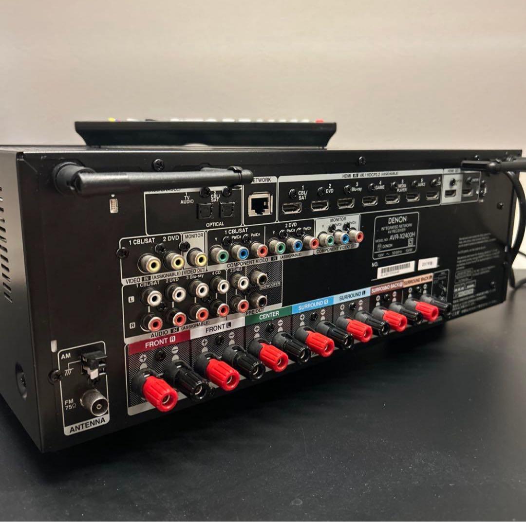 DENON AVアンプ Dolby Atmos HEOS対avr-x2400h